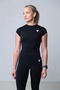Origin Short Sleeve Top - Black
