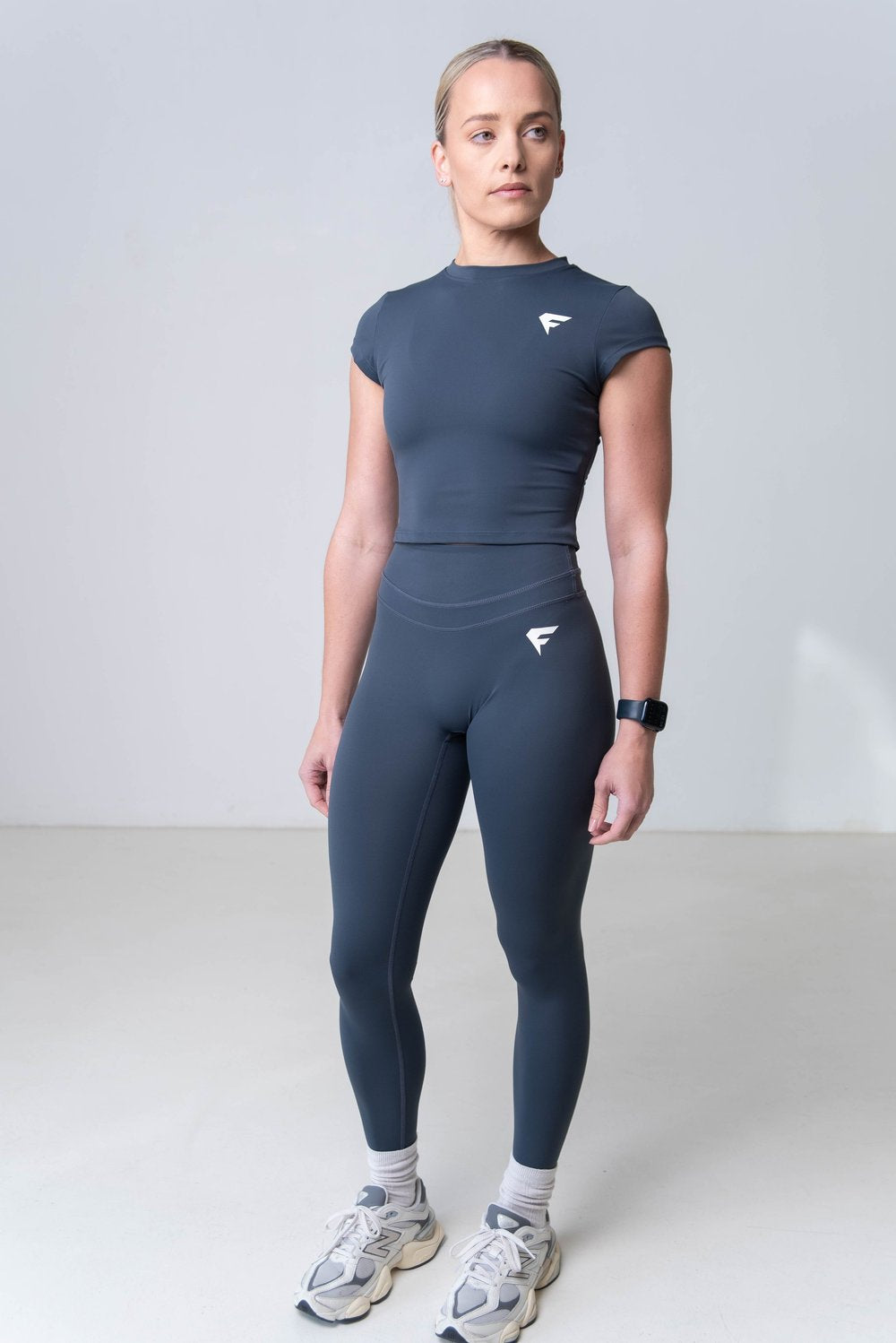 Origin Short Sleeve Top - Granite