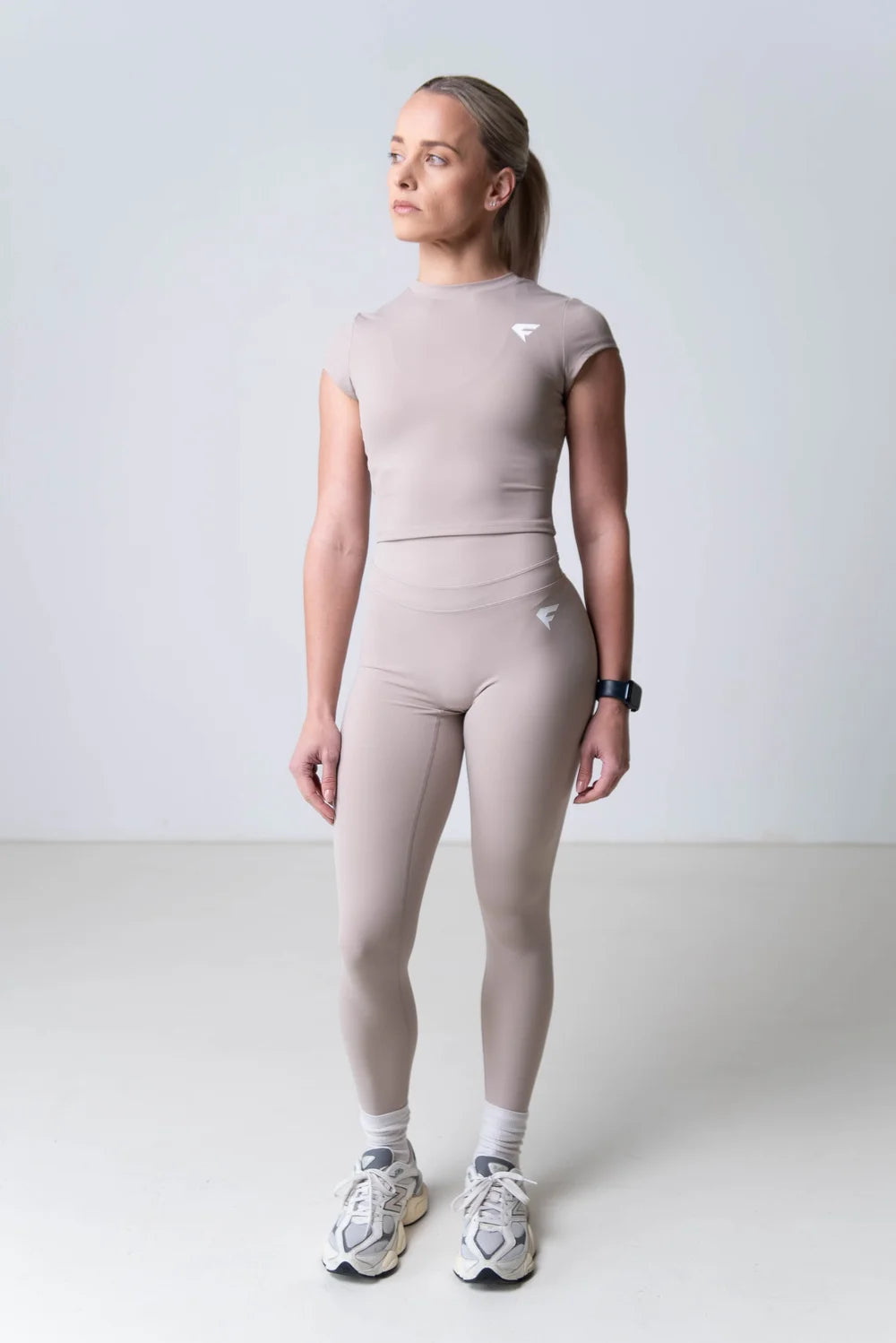 Origin Short Sleeve Top - Soft Nude
