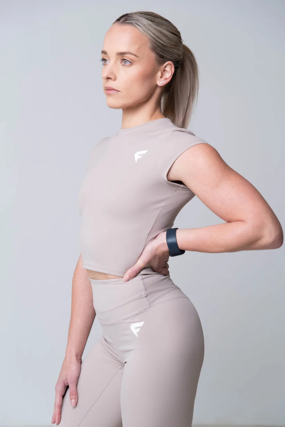 Origin Short Sleeve Top - Soft Nude