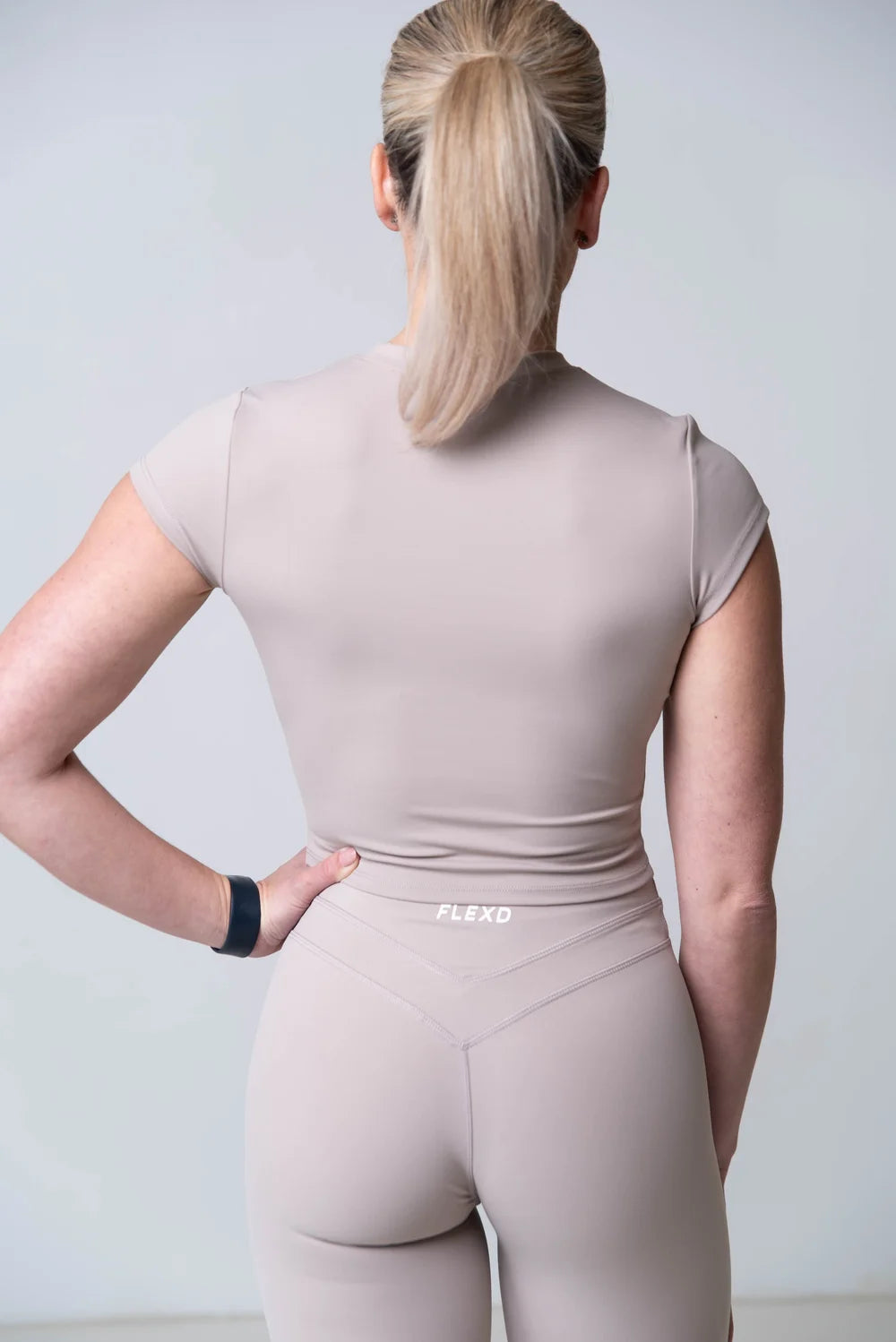 Origin Short Sleeve Top - Soft Nude