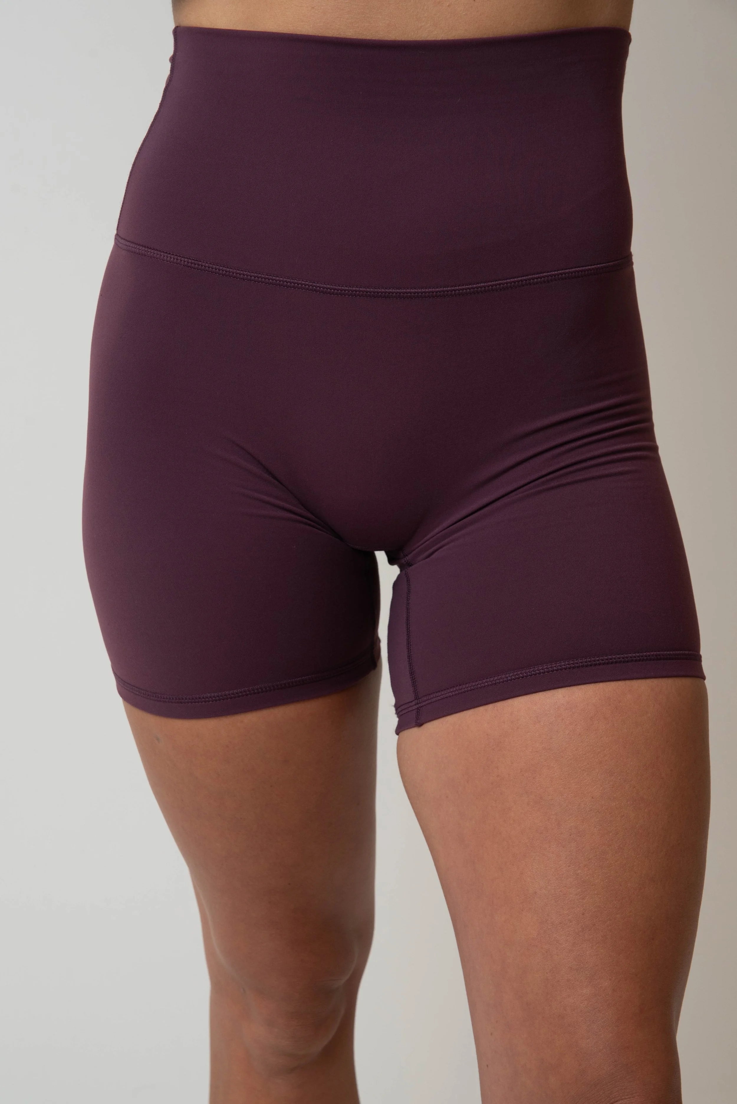 Sculpt High-Rise Shorts - Merlot