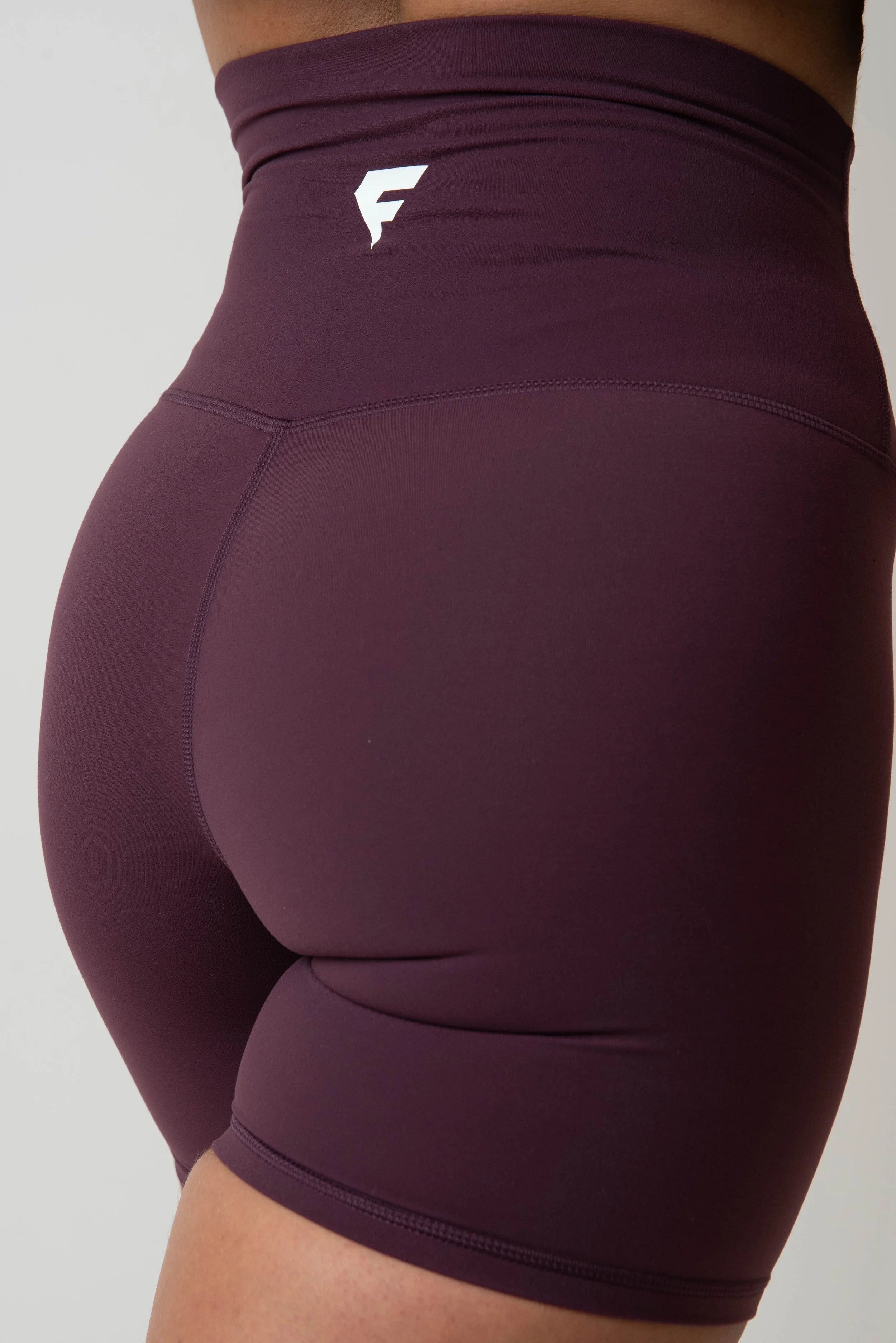 Sculpt High-Rise Shorts - Merlot